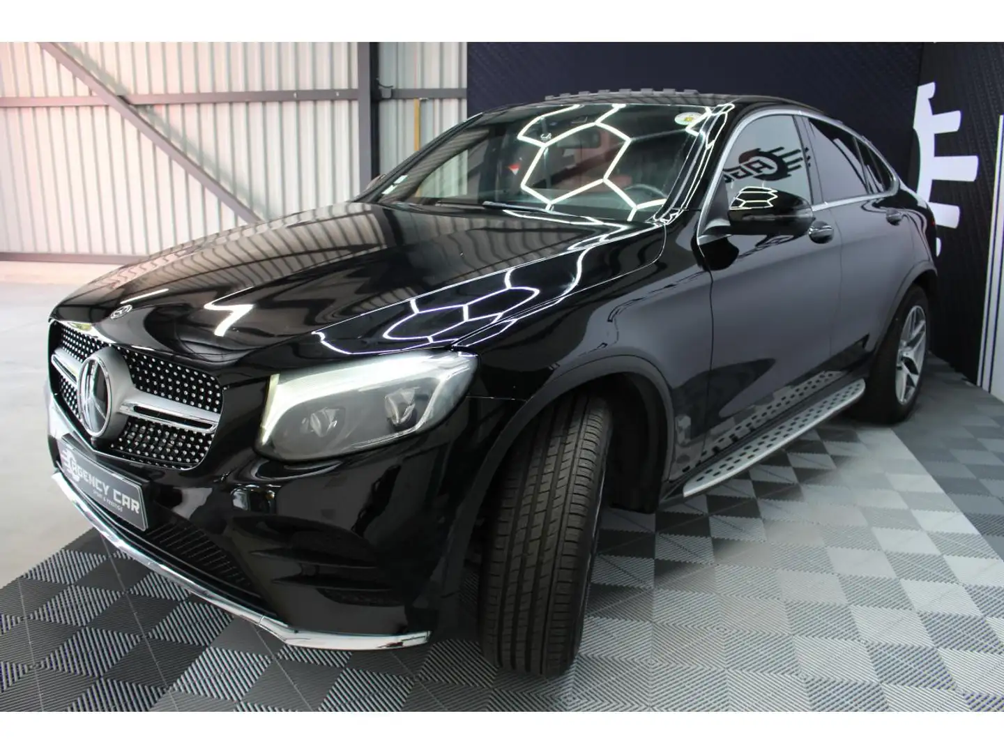 Mercedes-Benz GLC 220 Coupé GLC 220 D Fascination - ENTRETIEN MERCEDES ORIGINE FRANCE Schwarz - 2