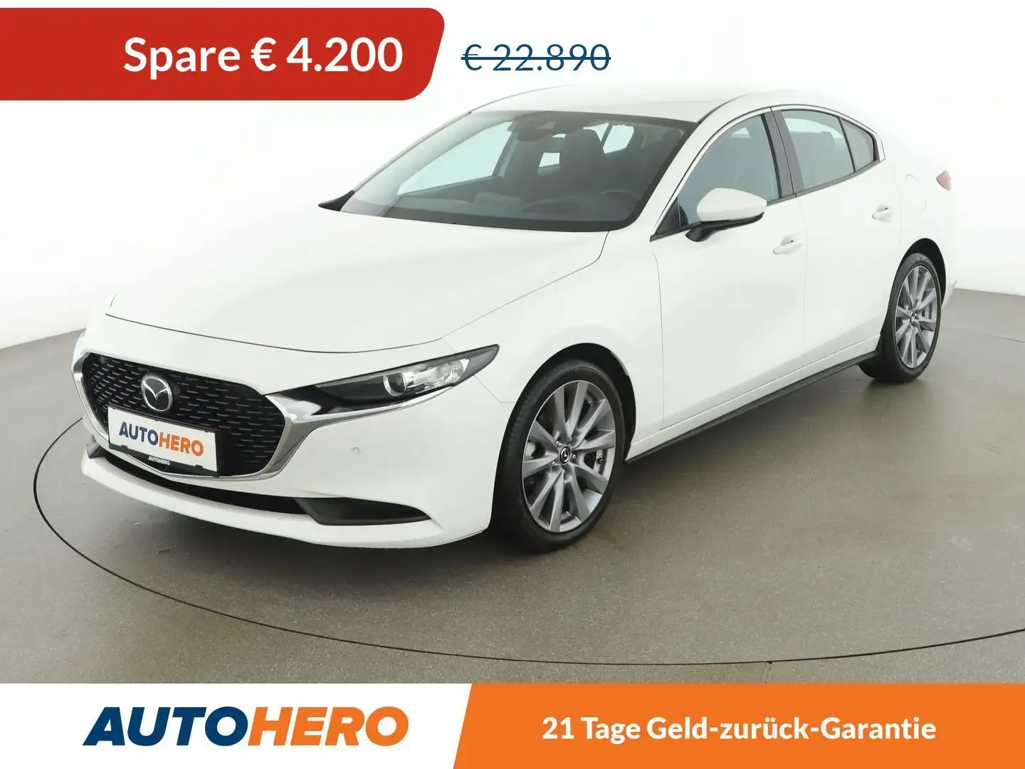 Mazda 3 2.0 Skyactiv-G Mild-Hybrid Comfort+ Blanc - 1