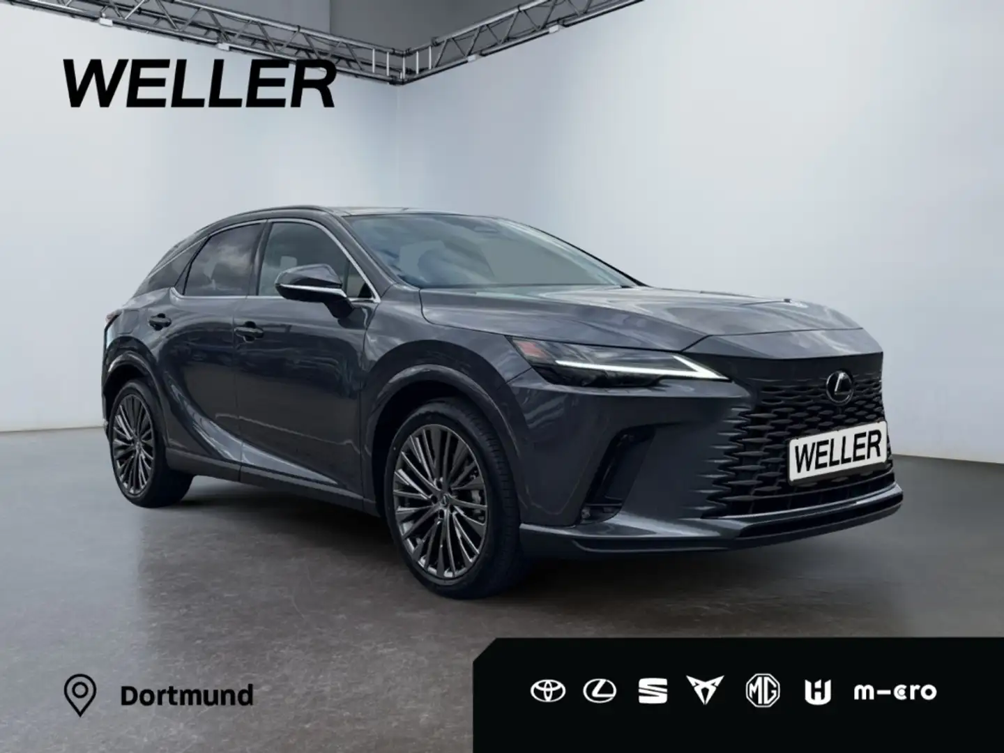 Lexus RX 450h + 2,5 l E-CVT, 4x4 Plug-in 5-Türer LUXURY Grau - 2