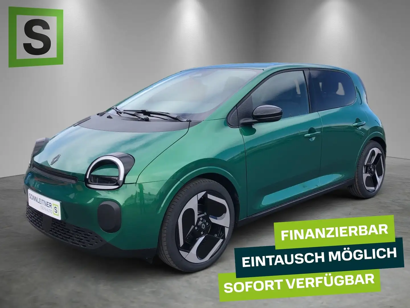 Renault Twingo TWINGO E-Tech Electric Techno 80 PS urban range Grün - 1