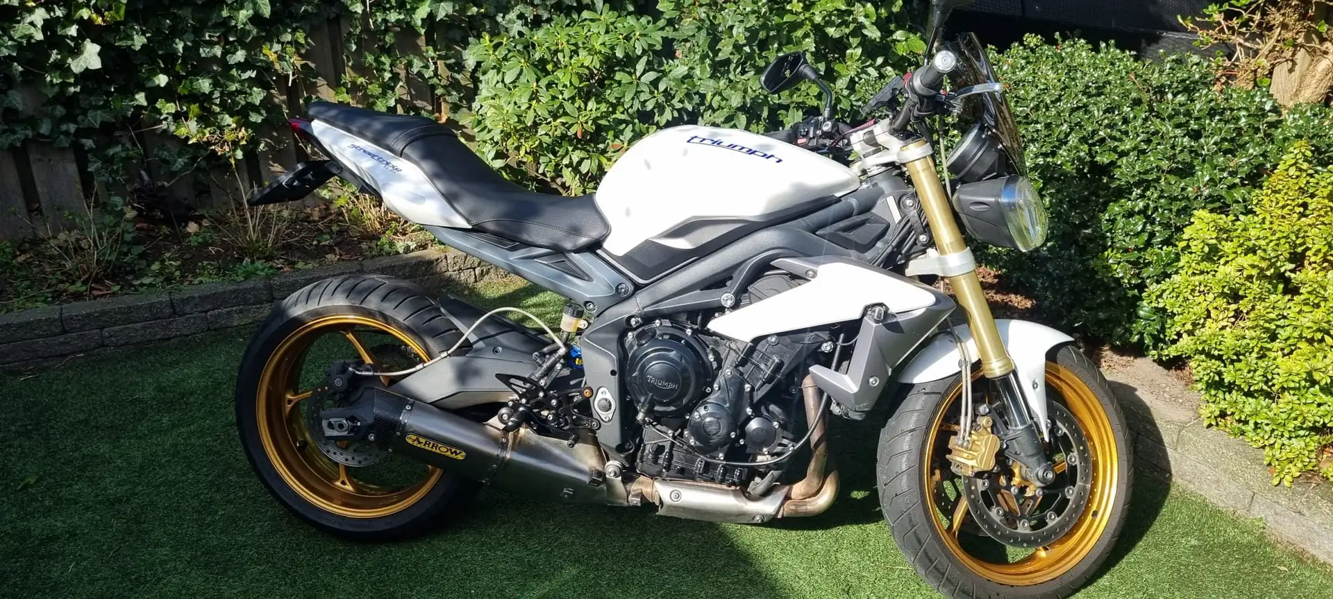 Triumph Street Triple 675 Wit - 2