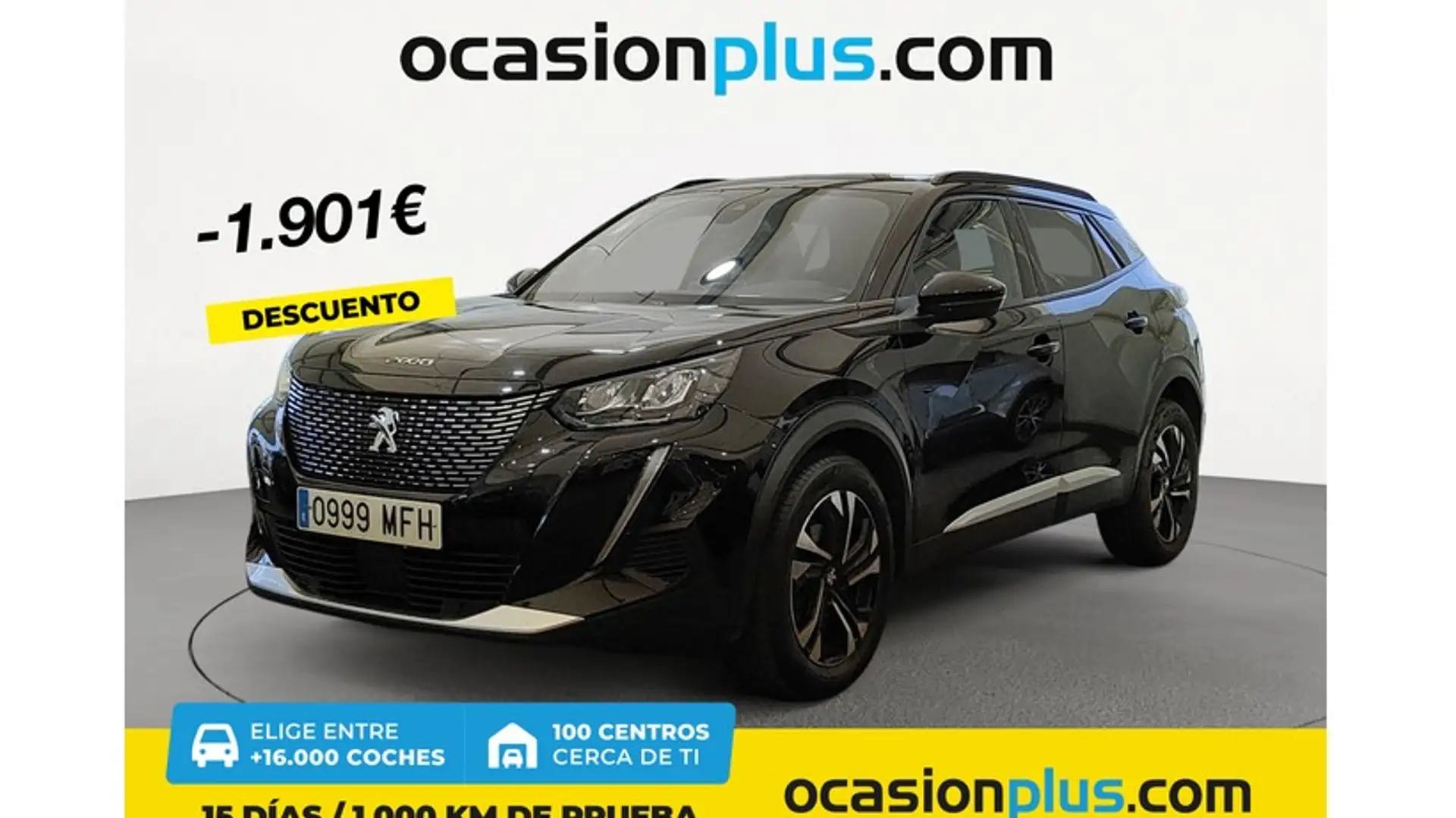 Peugeot 2008 1.2 PureTech S&S Allure 100 Nero - 1