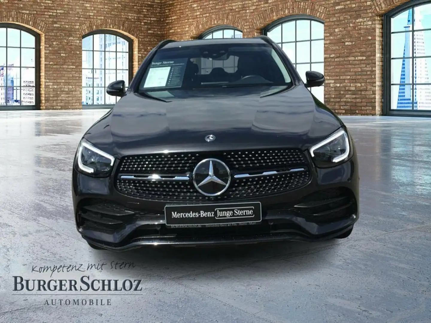 Mercedes-Benz GLC 400 d 4M AMG Pano Night AkustikGlas SpurH Gri - 2