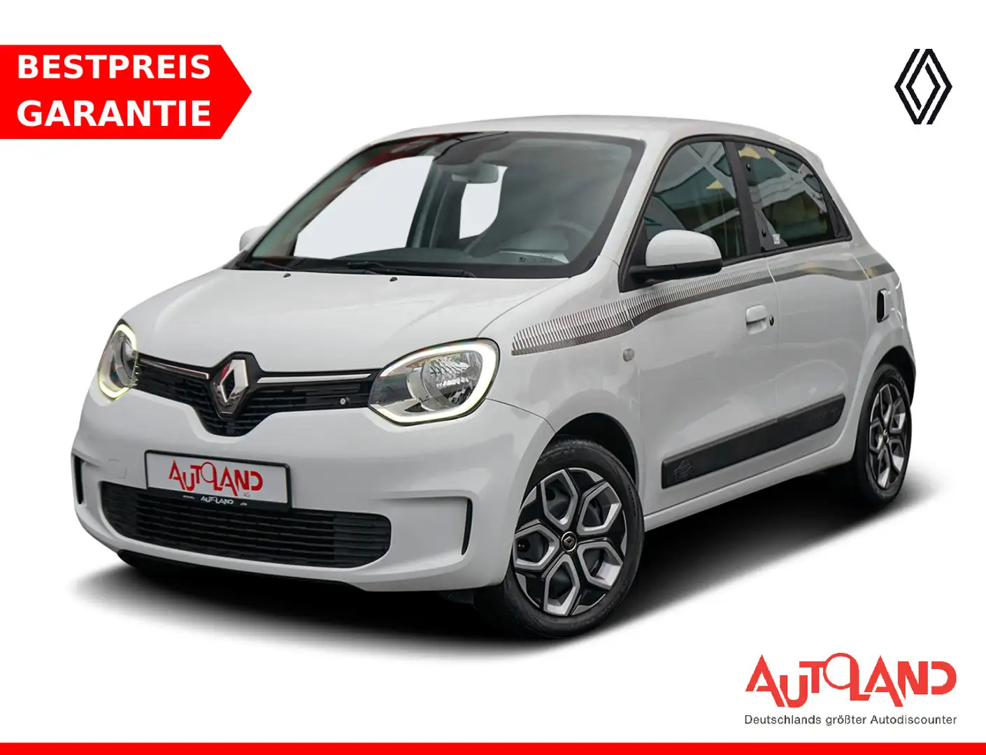 Renault Twingo 1.0 SCe 75 Limited Klima Sitzheizung USB Weiß - 1
