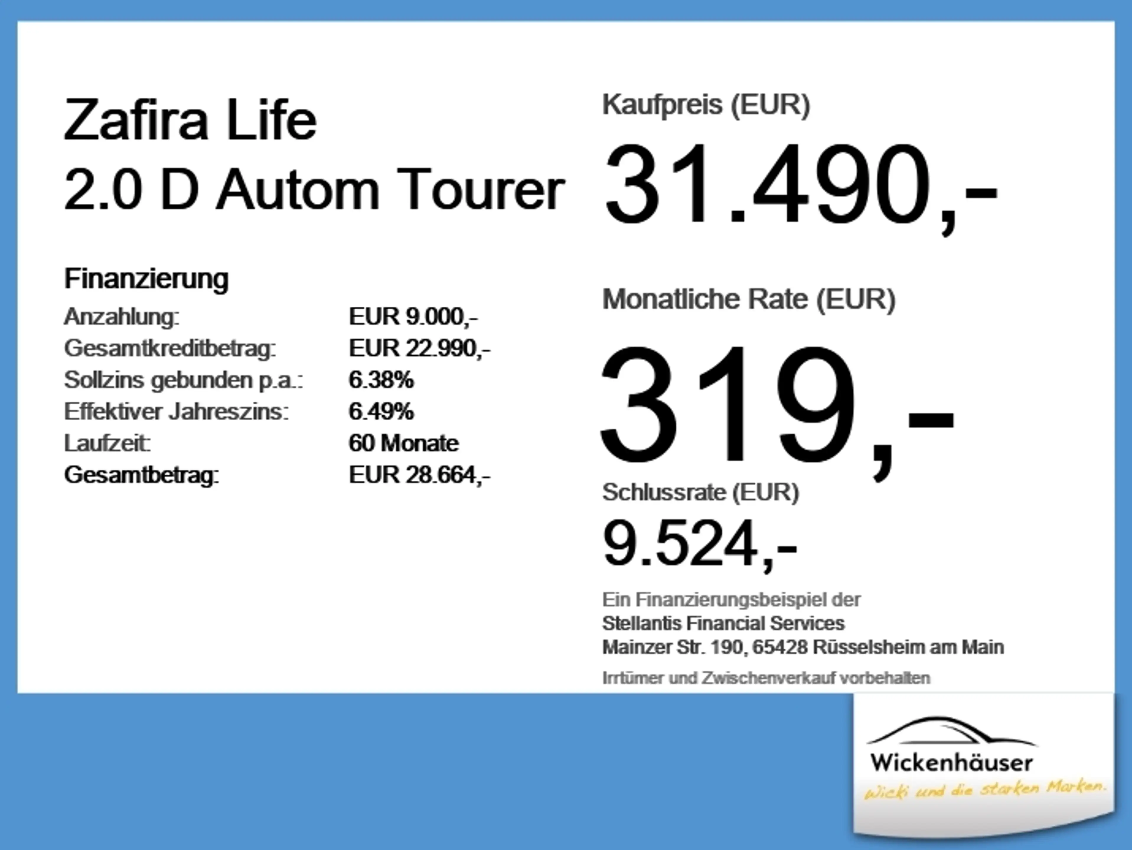 Opel Zafira Life 2.0 D Autom Tourer AHK+Nav+Pano+Leder — photo 6