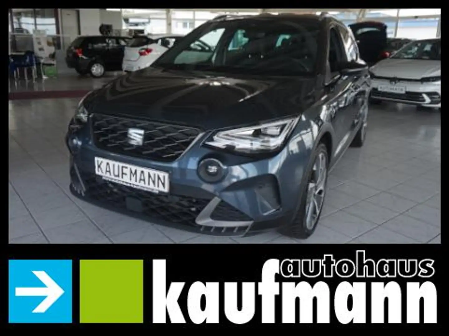 SEAT Arona ARONA 1,5 TSI DSG FR AHK DINAMICA KAM ACC SHZ 18" Grau - 1