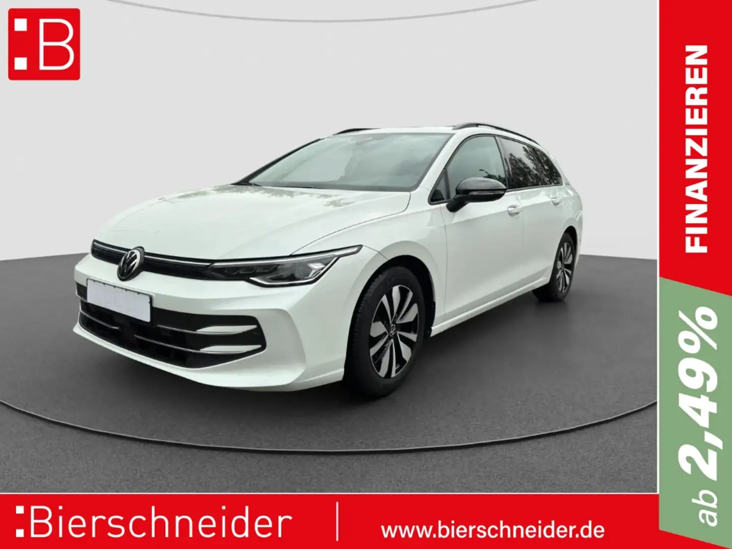 Volkswagen Golf Var. 1.5 TSI Goal AHK REAR VIEW ACC LED Weiß - 1