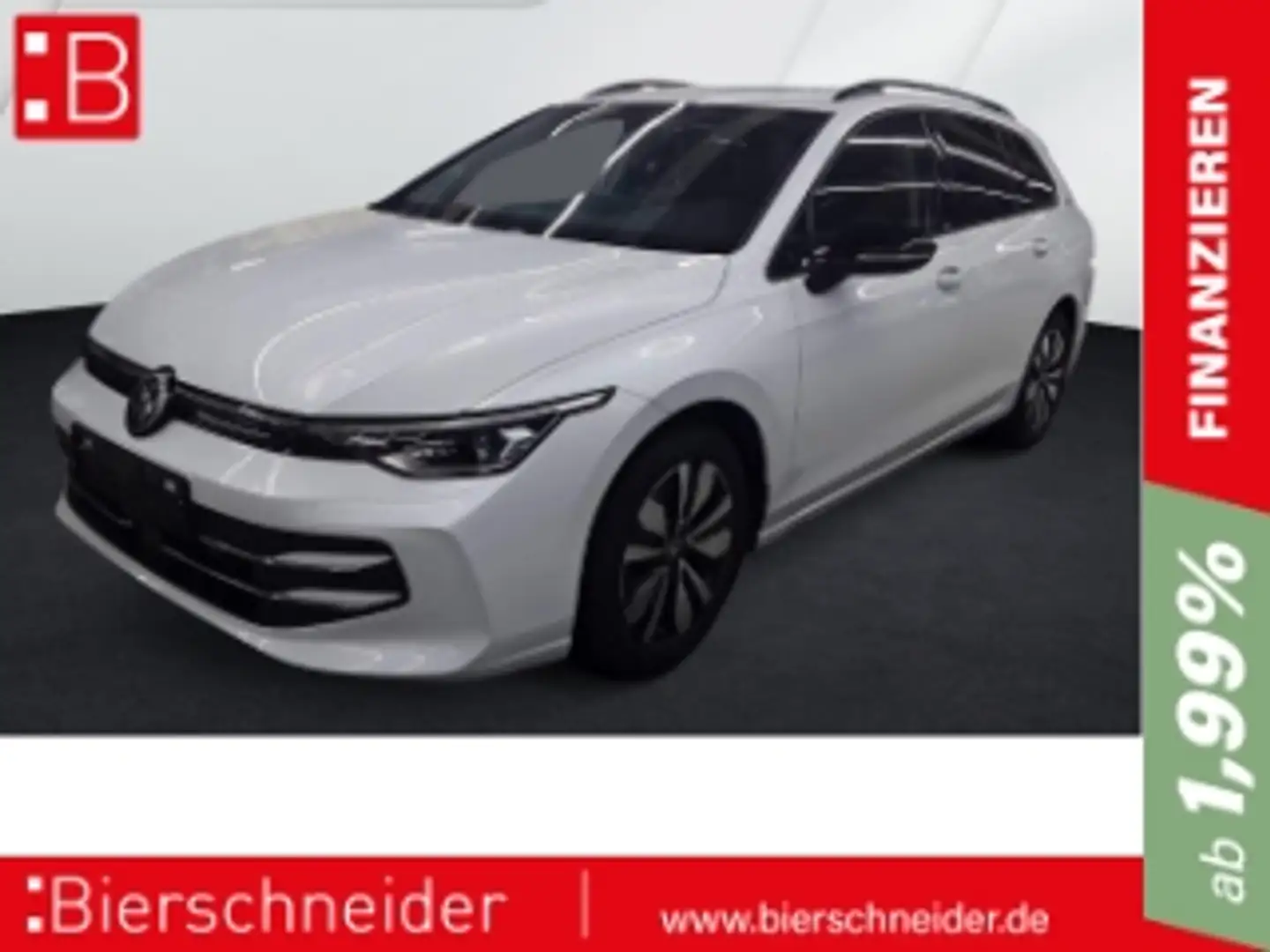 Volkswagen Golf Var. 1.5 TSI Goal AHK REAR VIEW ACC LED Weiß - 1