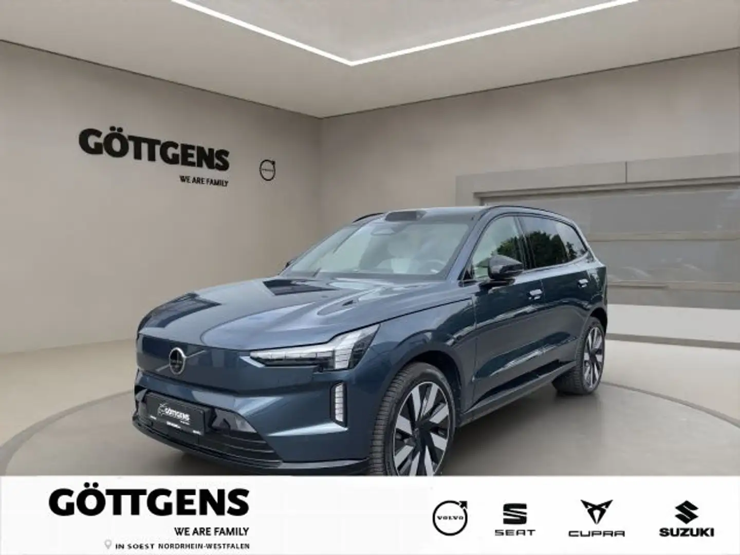 Volvo EX90 Twin Motor AWD Ultra 7 AHK LUFT B&W 21LM NAVI Albastru - 1