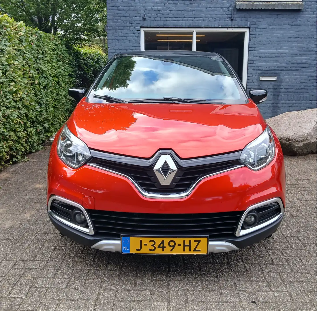 Renault Captur 1.2 TCe Helly Hansen automaat camera leren bekledi Red - 2