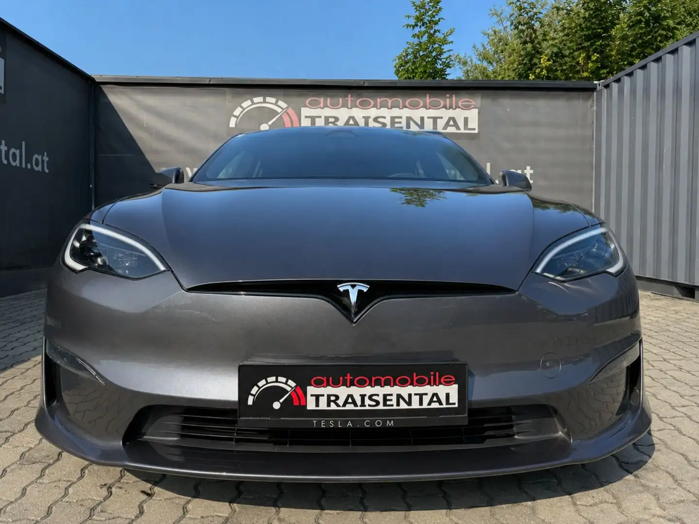 Tesla Model S Dual Long Range Palladium 100kWh Autopilot4/AHV! Grau - 2