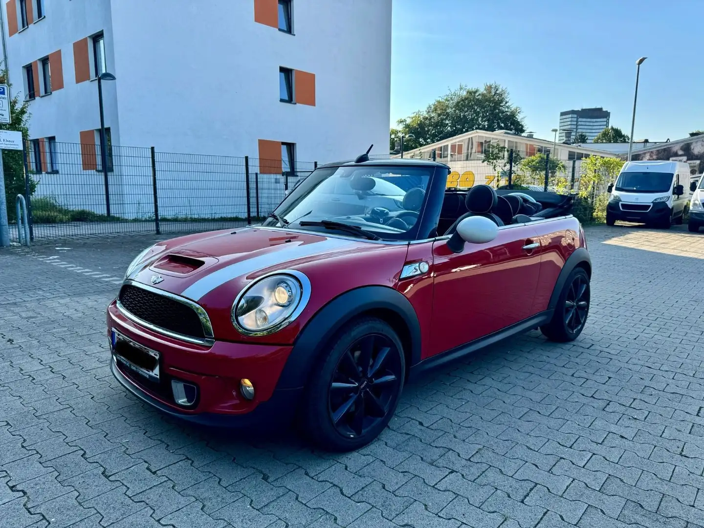 MINI Cooper S Cabrio * Leder * 2.Hand * Harman-Kardon Rojo - 2