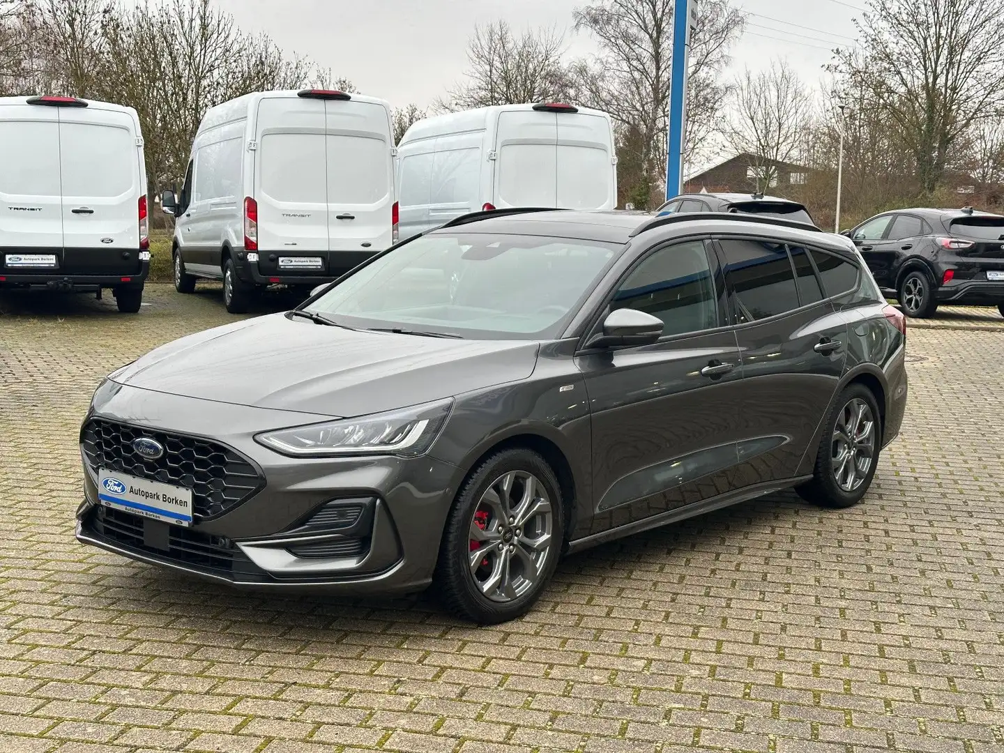Ford Focus Turnier ST-Line X Pano Head B&O Winter Pak Grau - 1