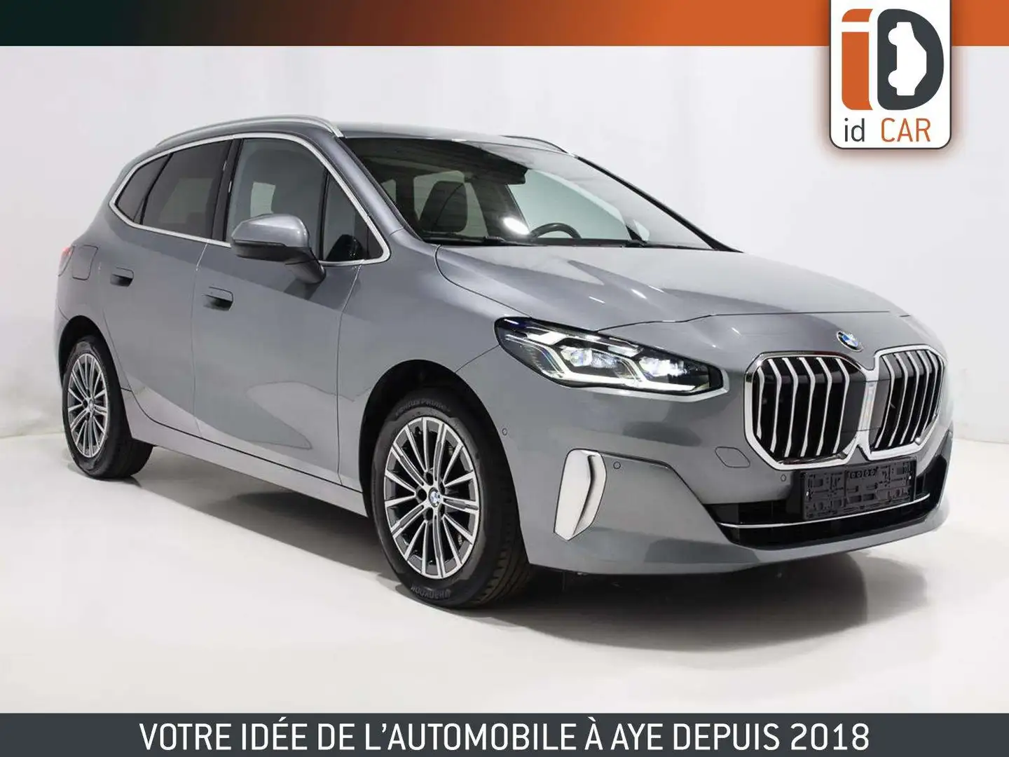 BMW 218 IA ACTIVE TOURER CUIR LED GPS CAMERA JA17 Gris - 1