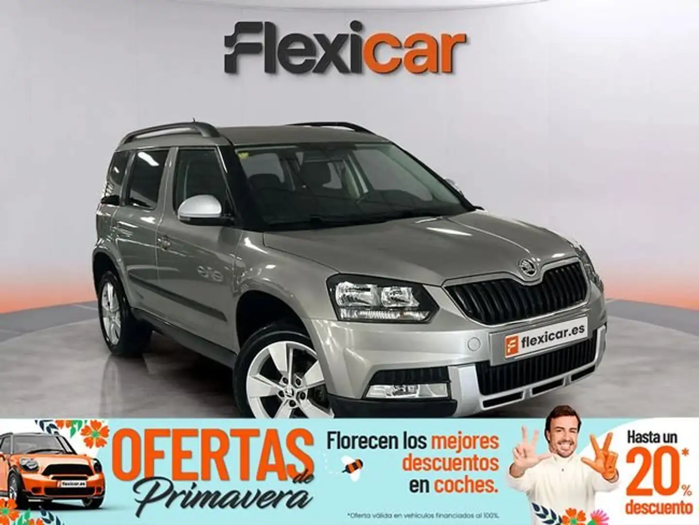 Skoda Yeti 1.2 TSI Active 4x2 77kW Gris - 1