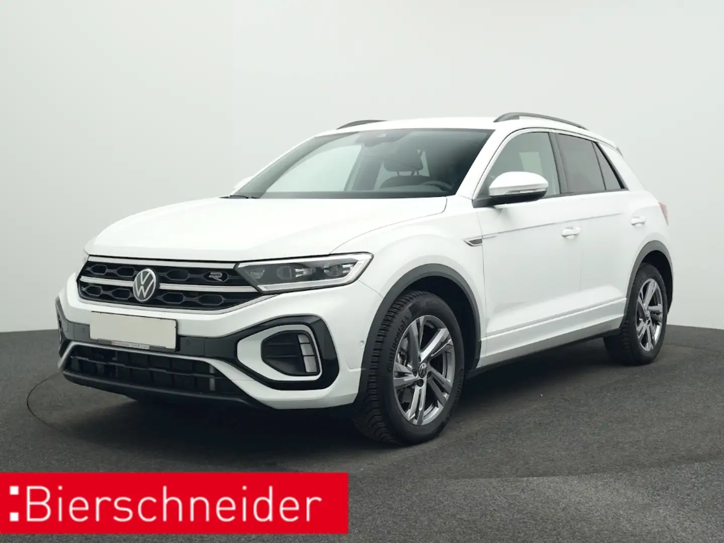 Volkswagen T-Roc 1.5 TSI DSG R-Line LED+ NAVI AHK KAMERA ACC SHZ Weiß - 1