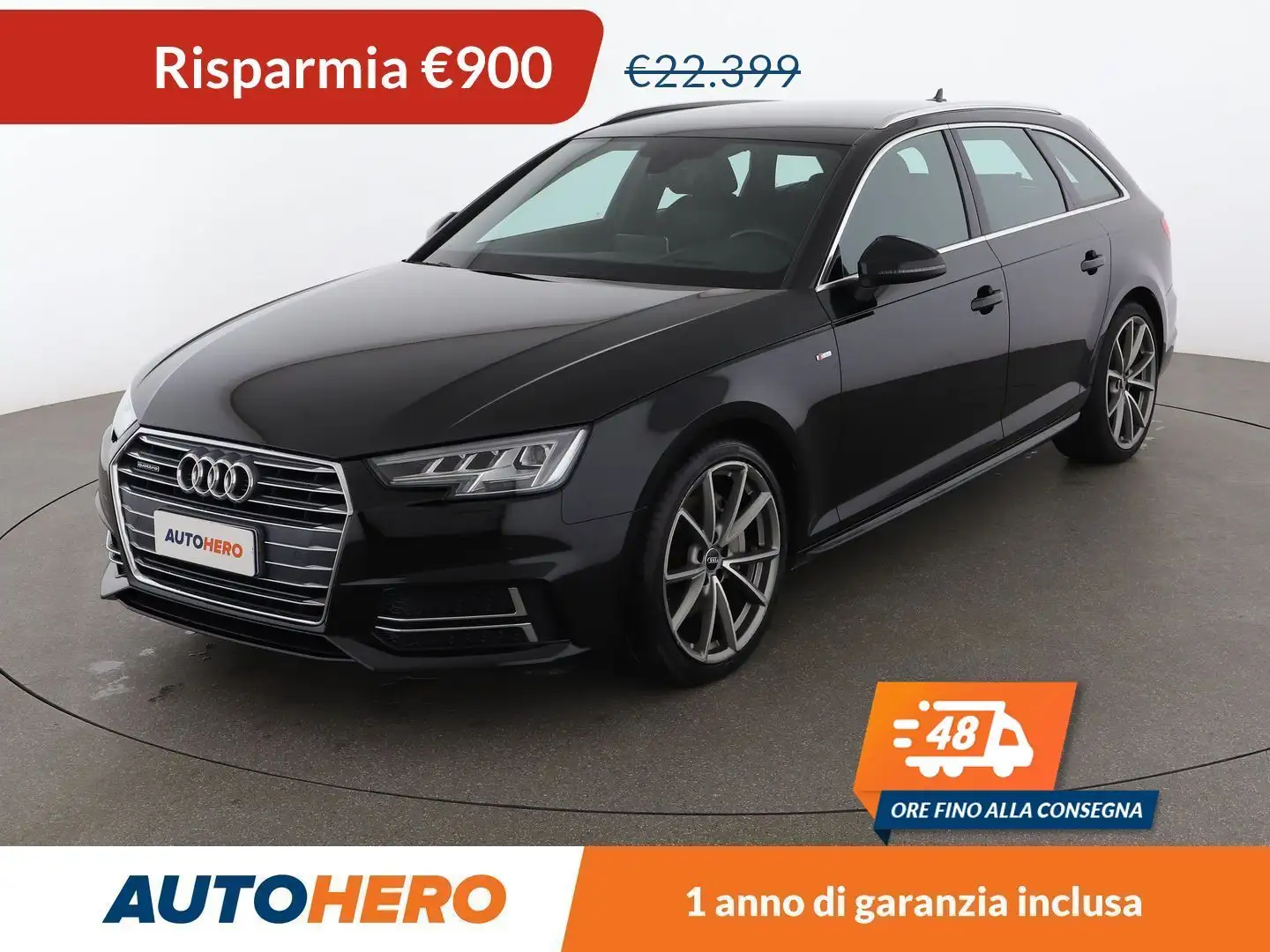 Audi A4 2.0 TDI Sport 190 CV S tronic quattro Negru - 1