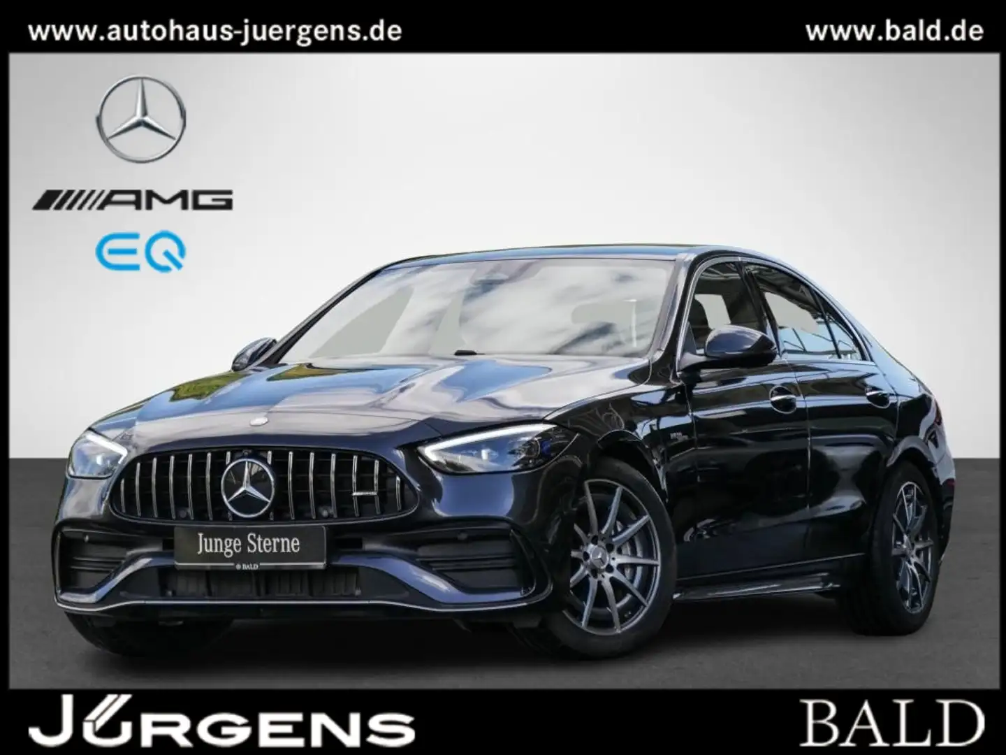 Mercedes-Benz C 43 AMG 4M Pano/AHK/Distr/360/Digital/Memo/Keyl Grau - 1