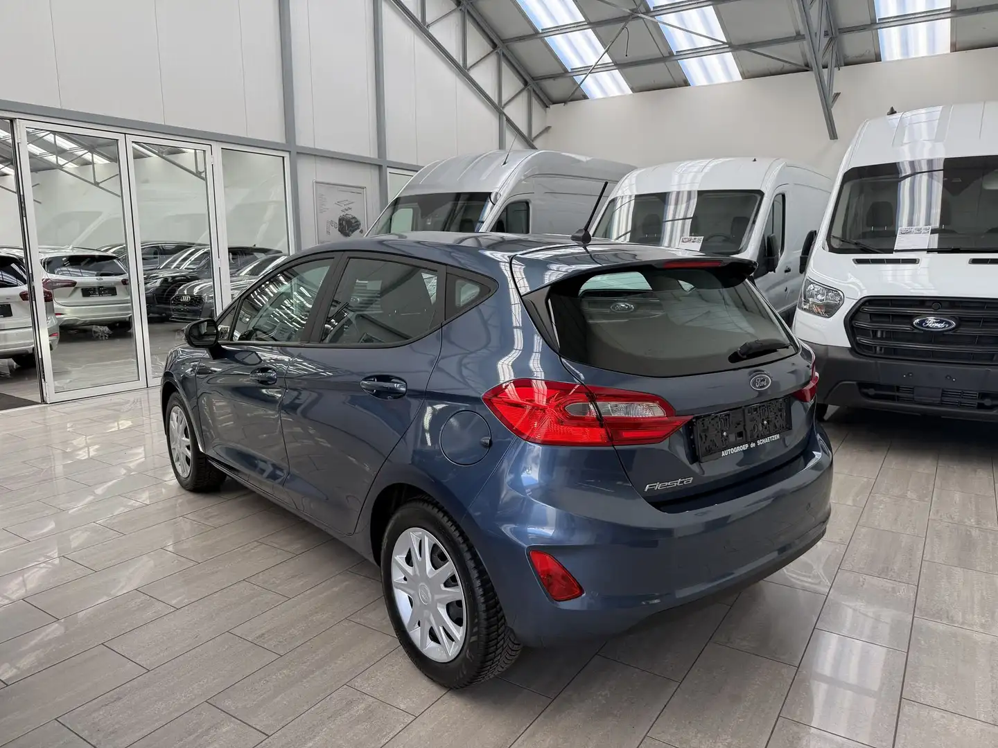 Ford Fiesta EcoBoost Connected Bleu - 2