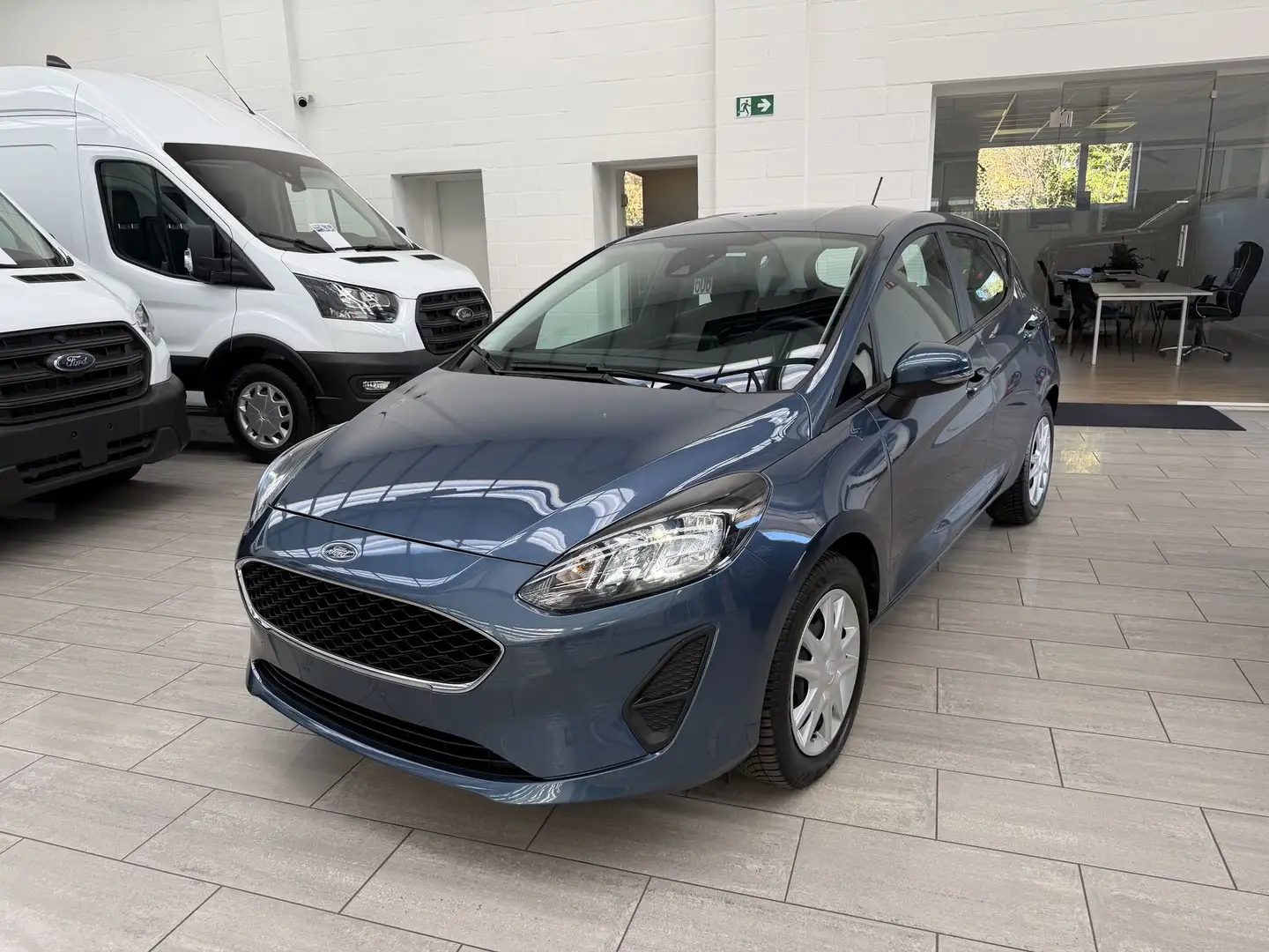 Ford Fiesta EcoBoost Connected Bleu - 1