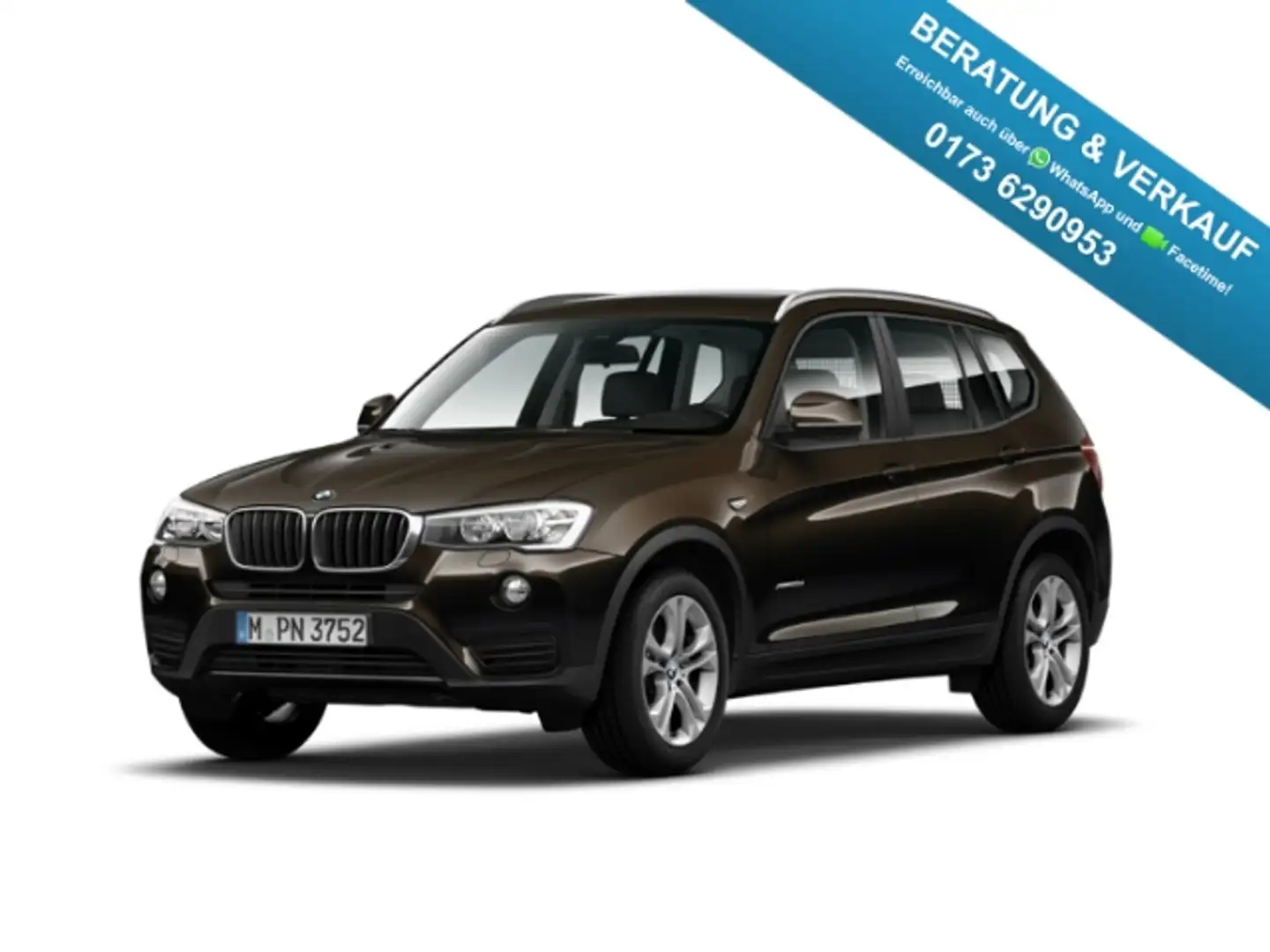 BMW X3 XDRIVE20D A AD AHK-klappbar AHK El. Panodach Panor Braun - 1