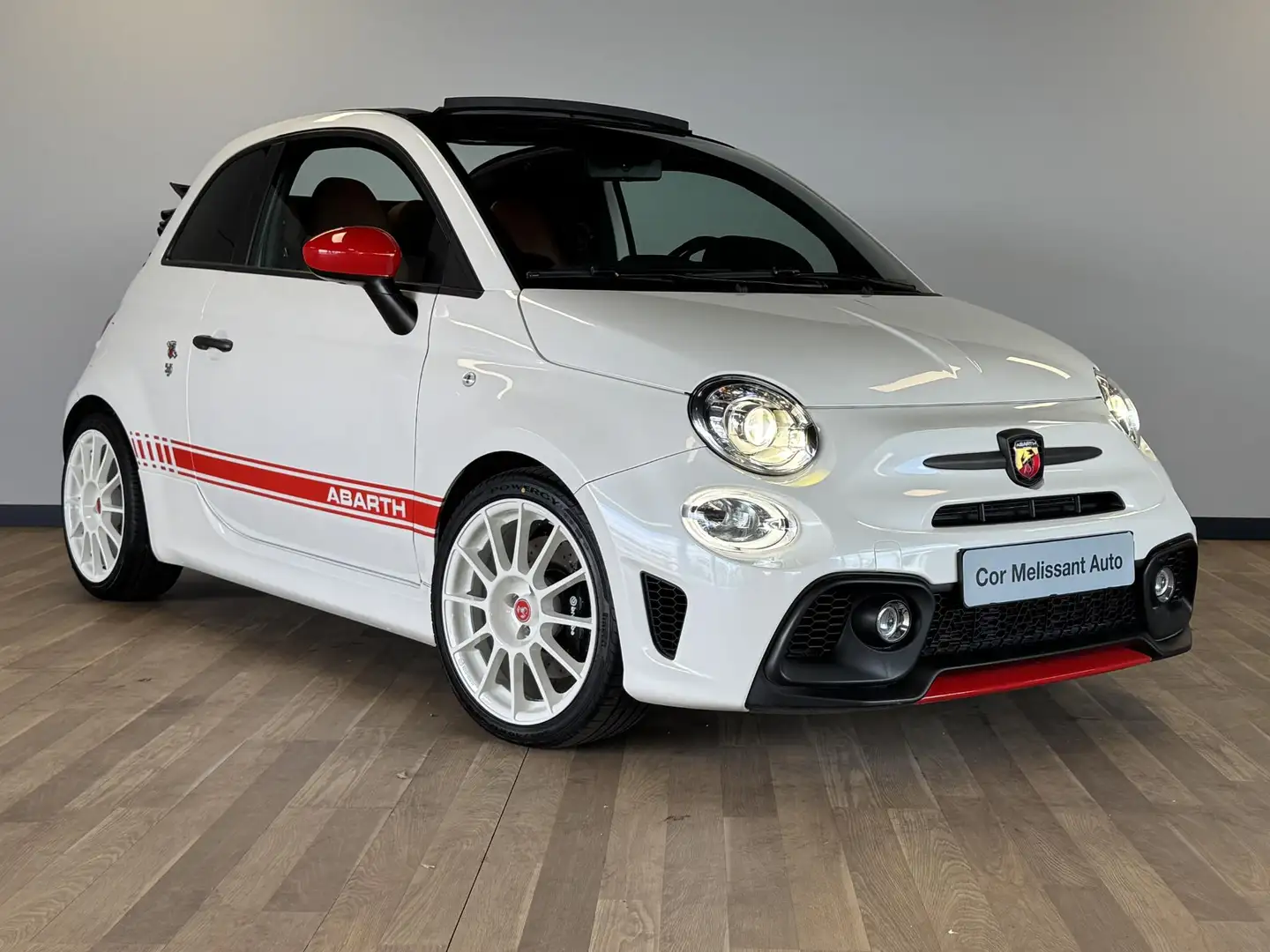 Abarth 595C 1.4 T-Jet Competizione SABELT | BEATS | CARBON Blanc - 1