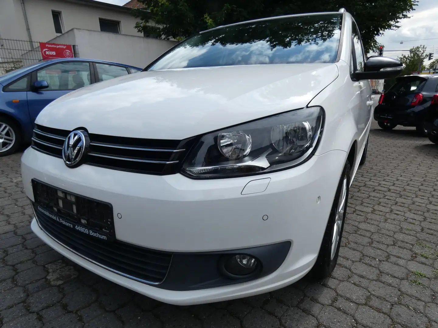 Volkswagen Touran Style BMT  PANORAMADACH GARANTIE Blanc - 1