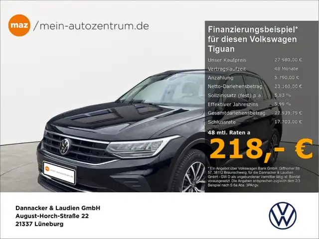 Volkswagen Tiguan 1.4 TSI eHybrid Life Alu LED AHK Kamera Navi ACC