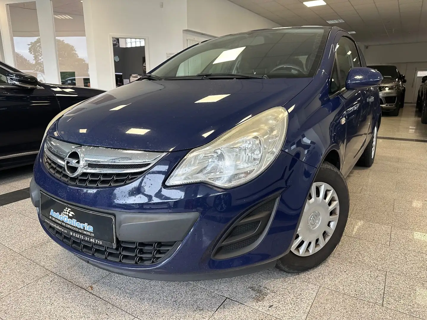 Opel Corsa D Selection LPG Blau - 1