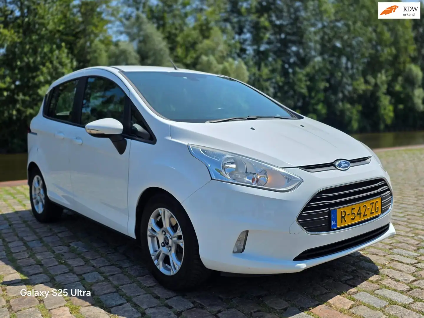 Ford B-Max 1.0 EcoBoost Titanium Start stop 1e eigenaar cruis Weiß - 1