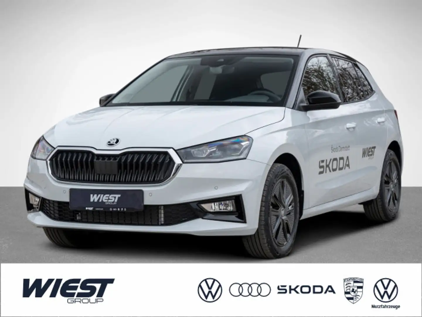 Skoda Fabia 1.5 TSI DSG Selection *MATRIX/NAVI/KAMERA* Weiß - 1