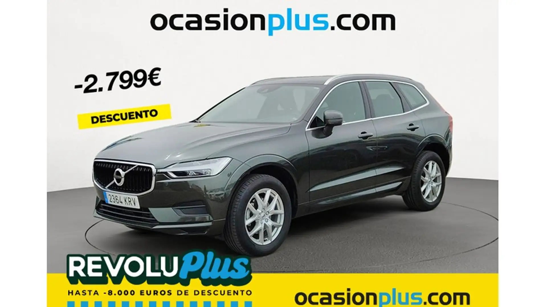 Volvo XC60 D4 Momentum Gris - 1
