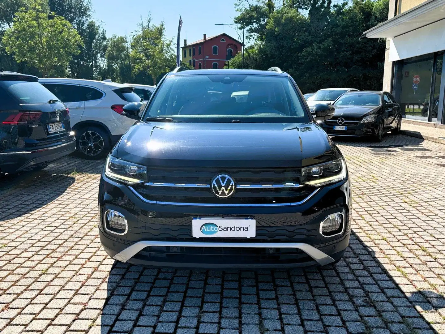 Volkswagen T-Cross 1.0TSI Advanced 110CV DSG FULL LED OK NEOPATENTATI Nero - 2