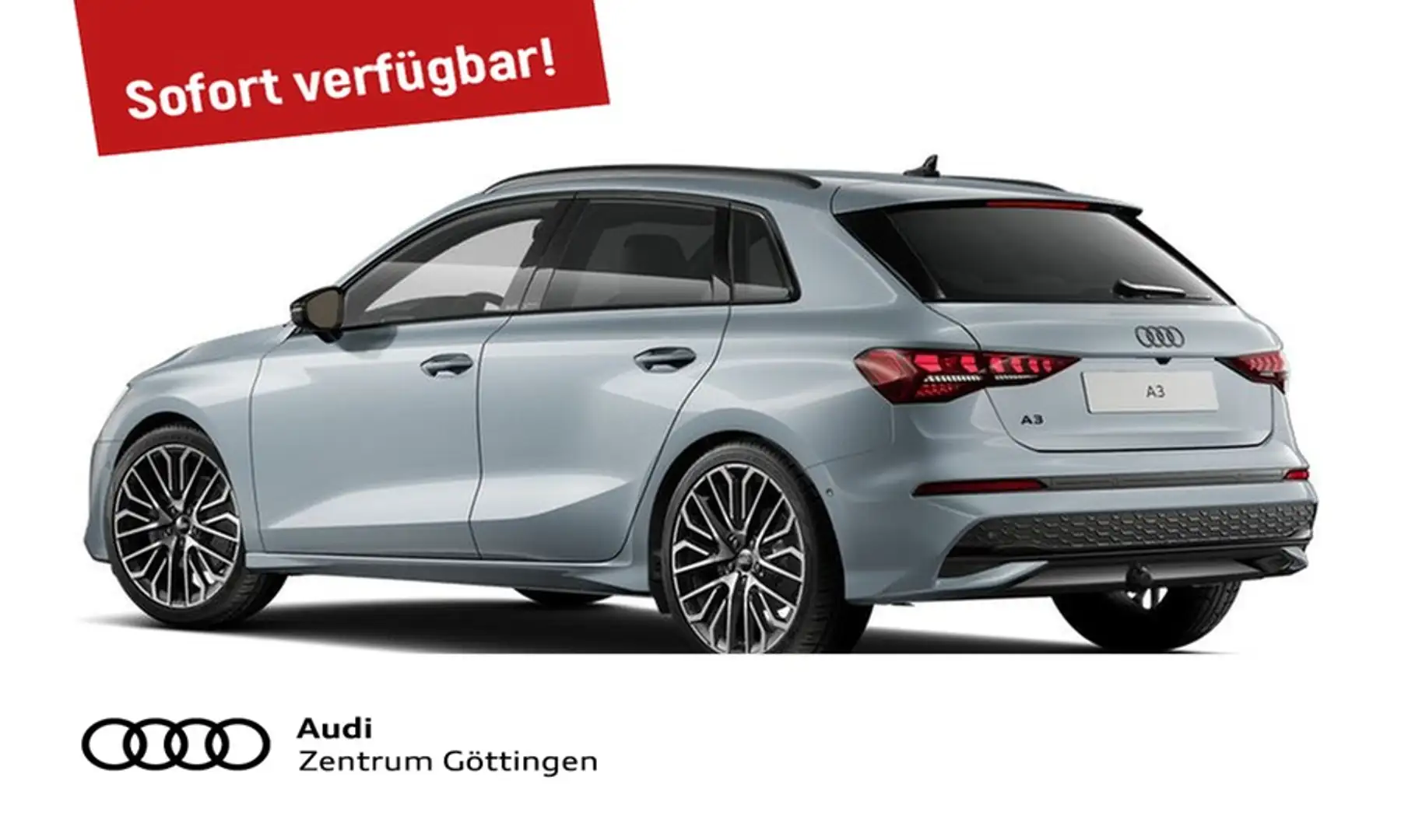 Audi A3 Sportback 35 TFSI Str. advanced AHK+LED+OPTIK Grau - 2