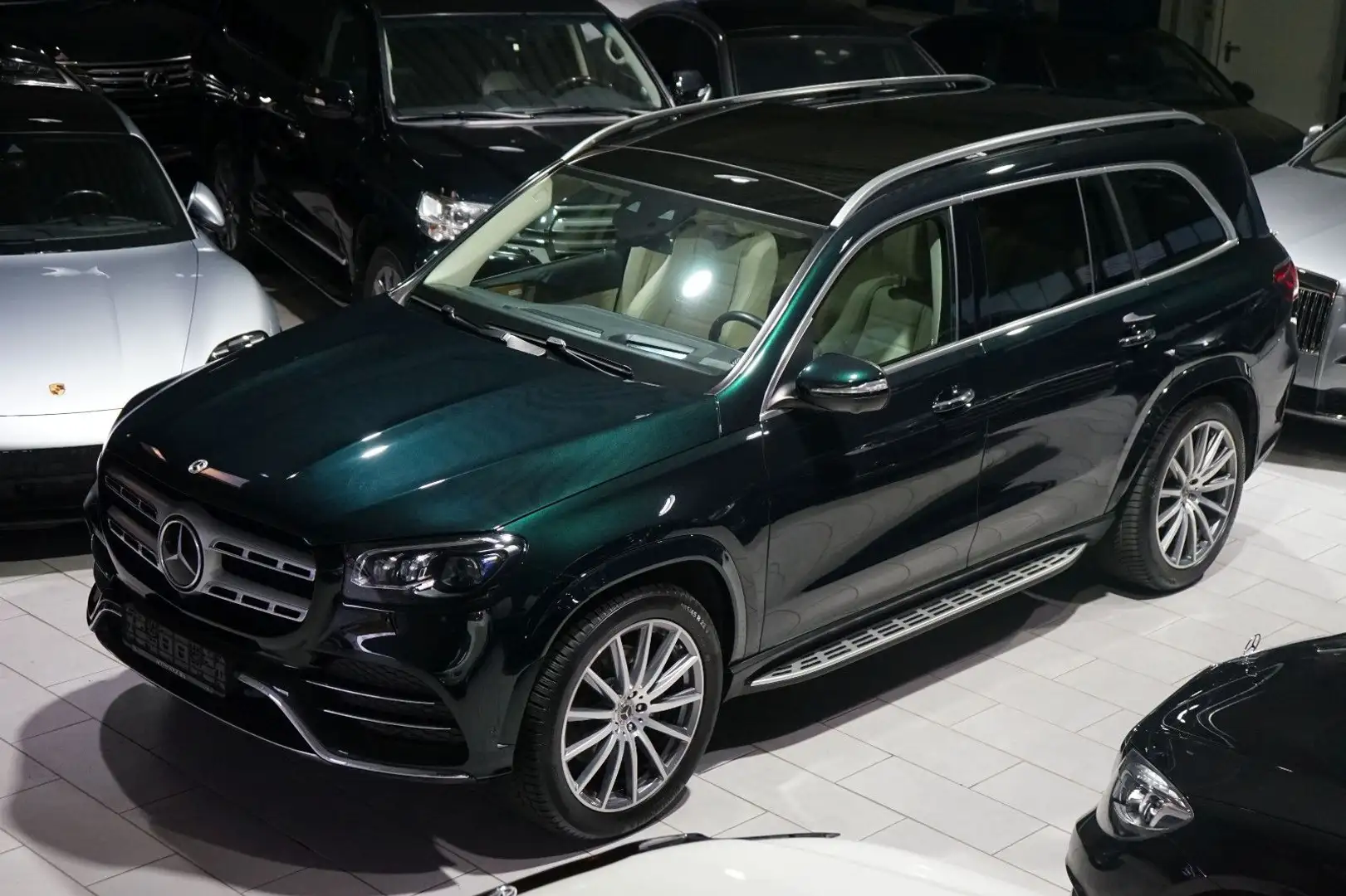 Mercedes-Benz GLS 400 GLS400d 4M AMG*PANO*3xTV*STANDHZ*LEDER BEIGE*22" Vert - 1