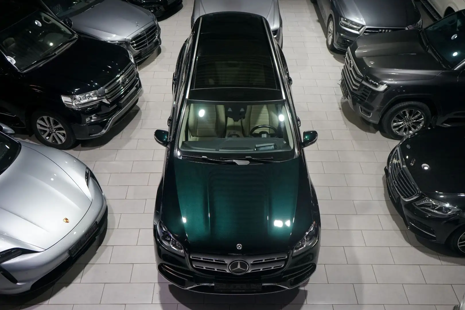 Mercedes-Benz GLS 400 GLS400d 4M AMG*PANO*3xTV*STANDHZ*LEDER BEIGE*22" Vert - 2