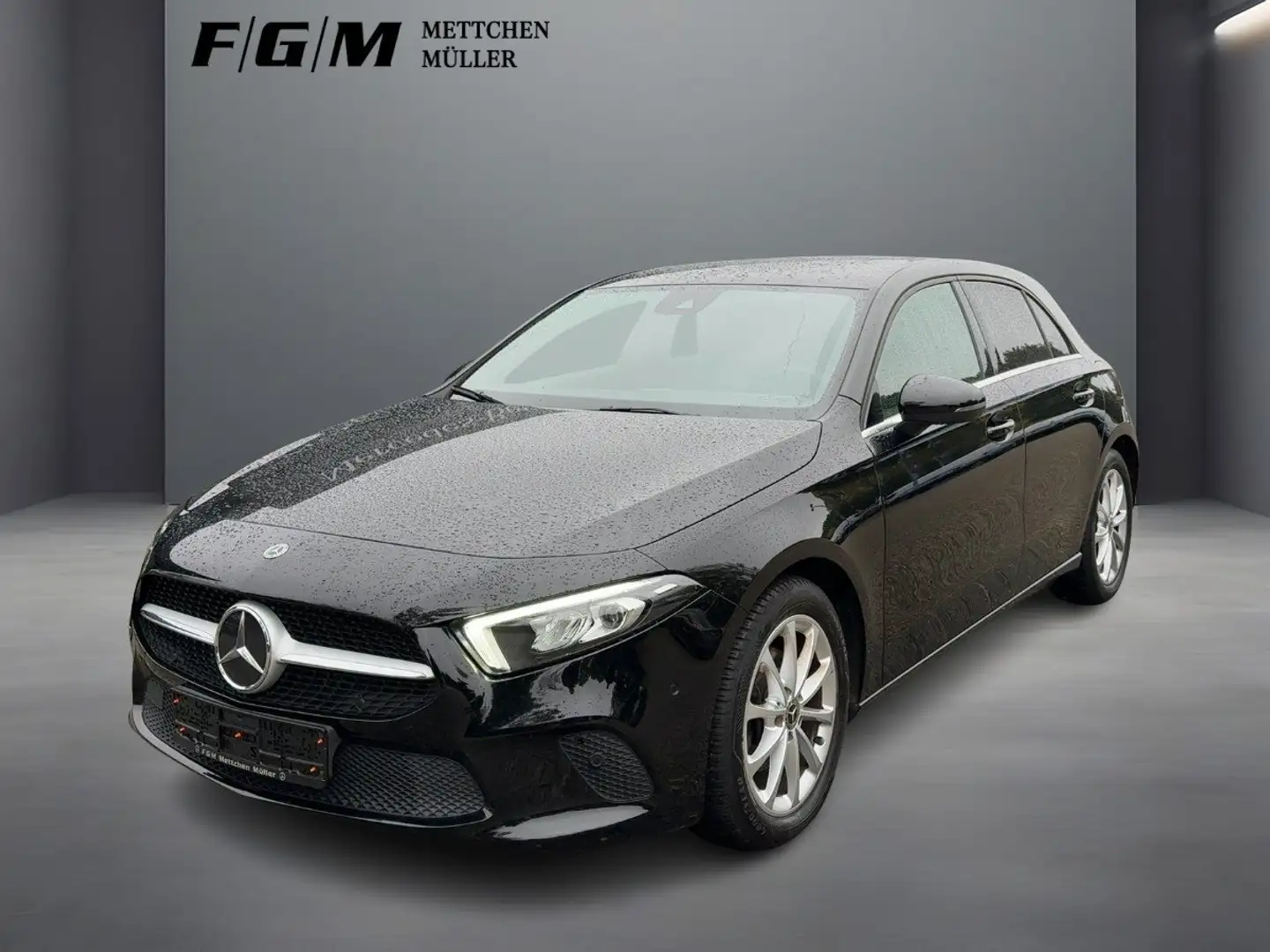 Mercedes-Benz A 180 Progressiv Sitzhz|Kam|Keyless|LED|LMF|Navi Zwart - 1