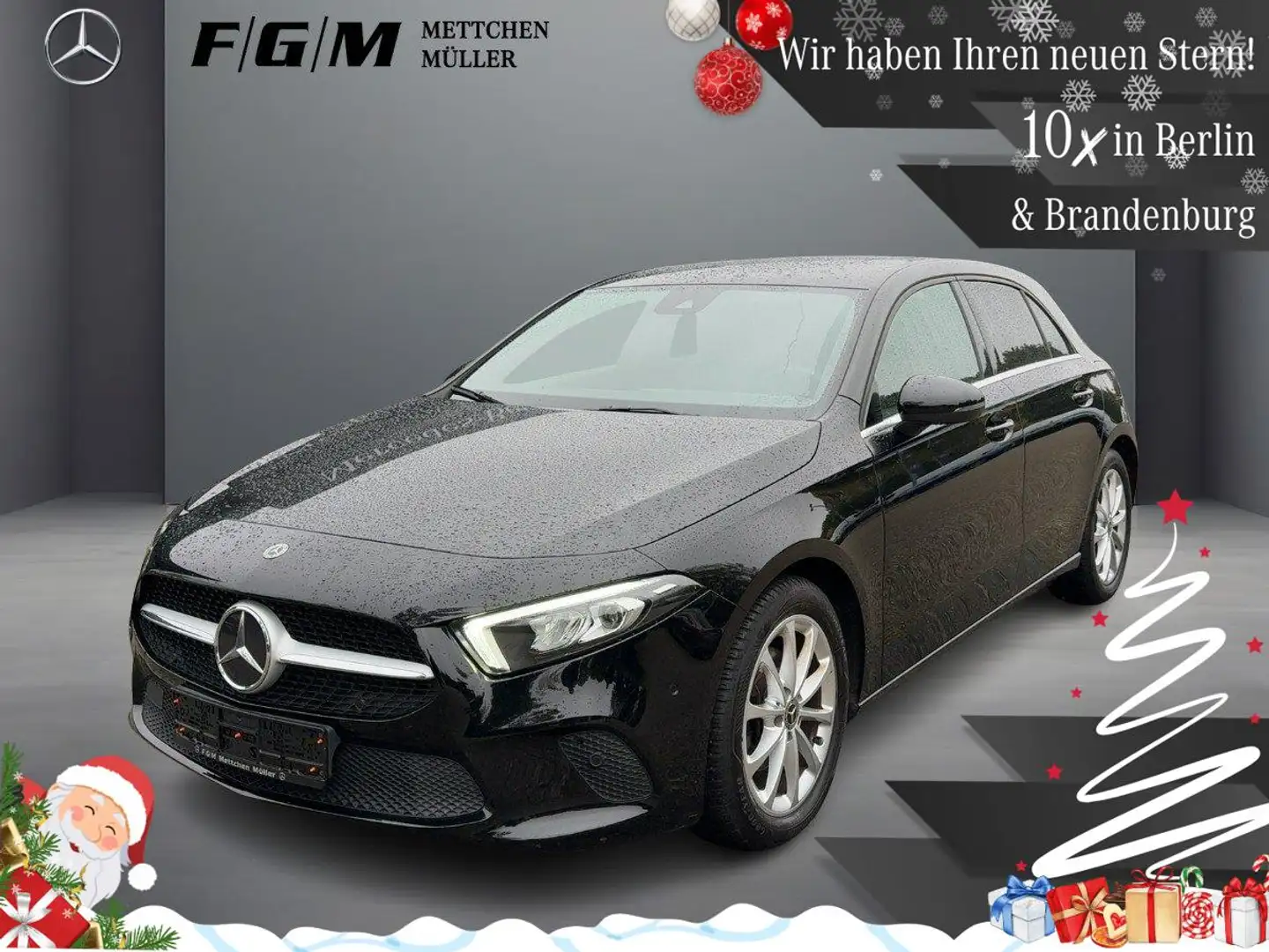 Mercedes-Benz A 180 Progressive Sitzhz|Kam|LED|LMF|Navi|PDC Negro - 1