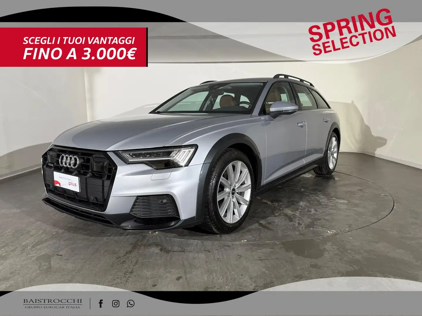 Audi A6 allroad allroad 40 2.0 tdi mhev 12v quattro 204cv s-tronic Argento - 1