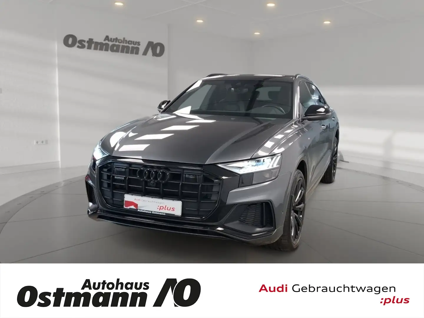 Audi Q8 50 TDI quattro S-Line 23'' Pano 360° Matrix Gris - 1