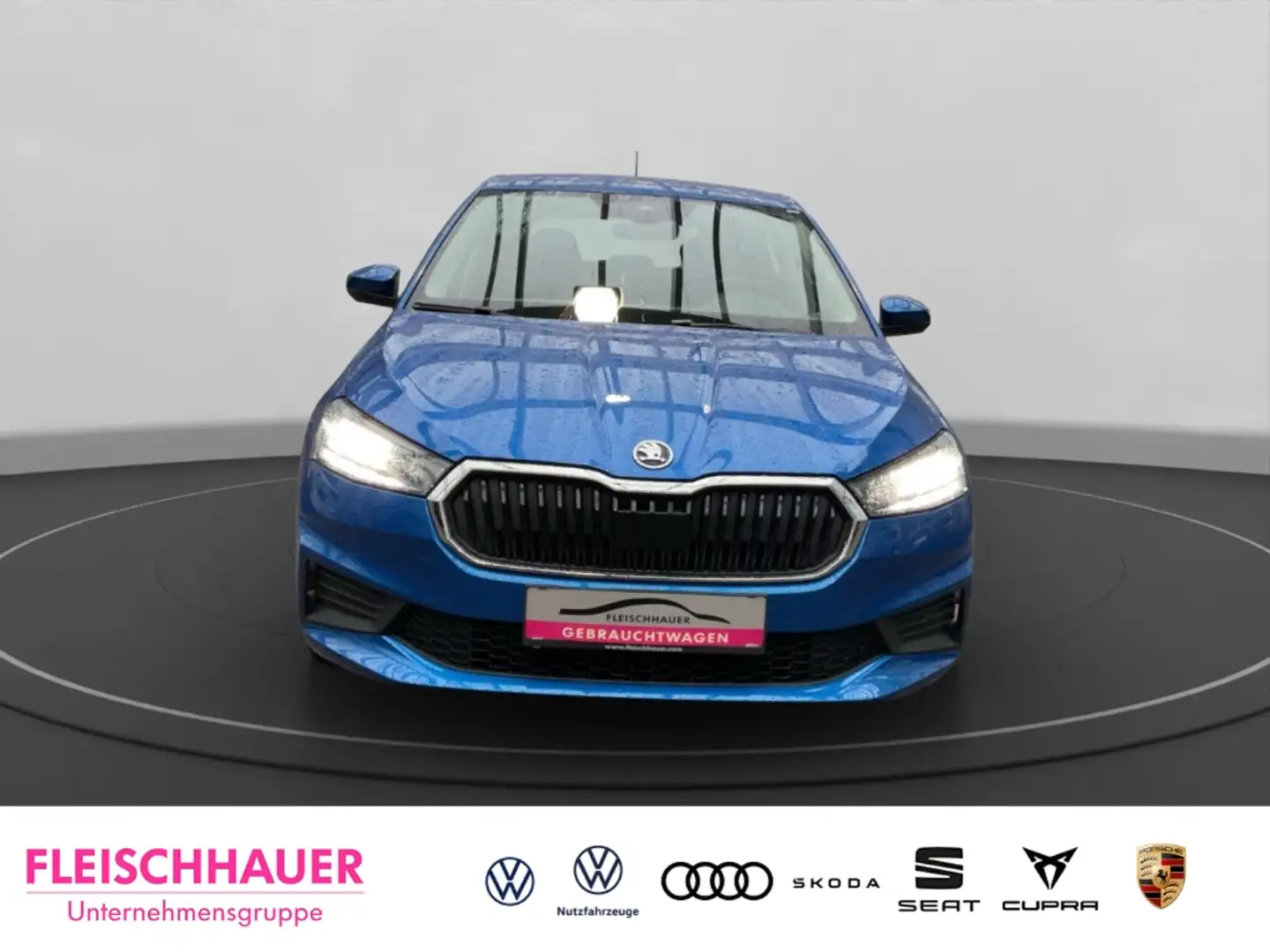 Skoda Fabia 1.0 Navi LED Apple CarPlay SHZ Kamera Blau - 2