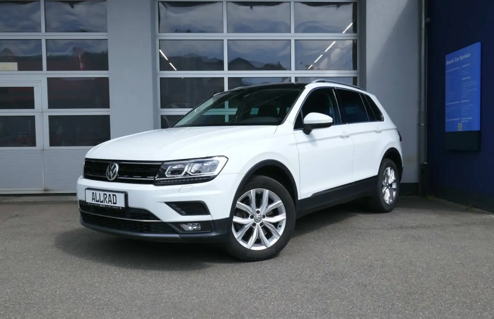 Volkswagen Tiguan 2.0 TSI 4Motion DSG OPF Highline AHK LED ACC NAVI Blanc - 1