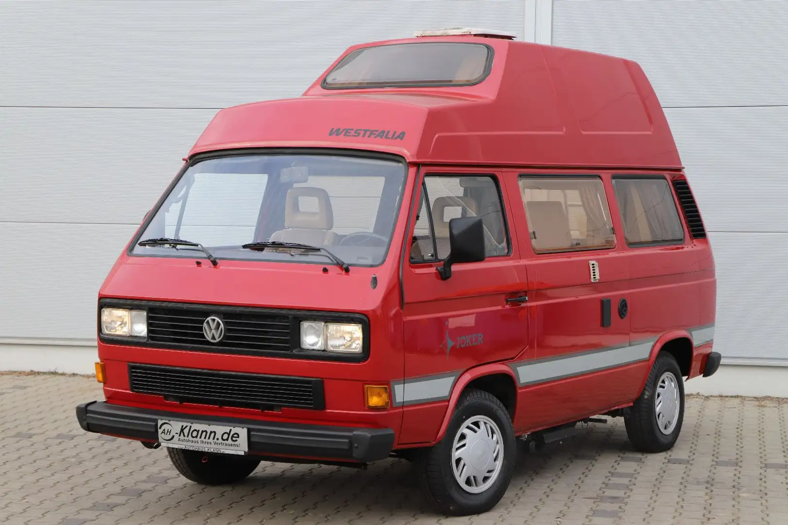 Volkswagen T3 Joker 3 1.6 TD 69PS 5Gang Westfalia Oldtimer Rouge - 2