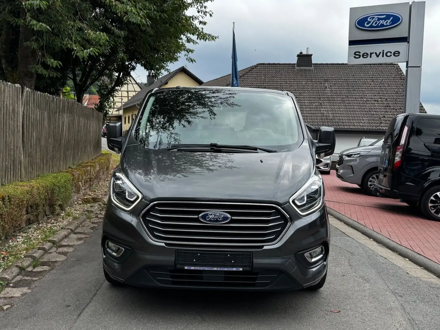 Ford Tourneo Custom Titanium L1*ACC*AHK*NAVI*STANDHEI Grau - 2