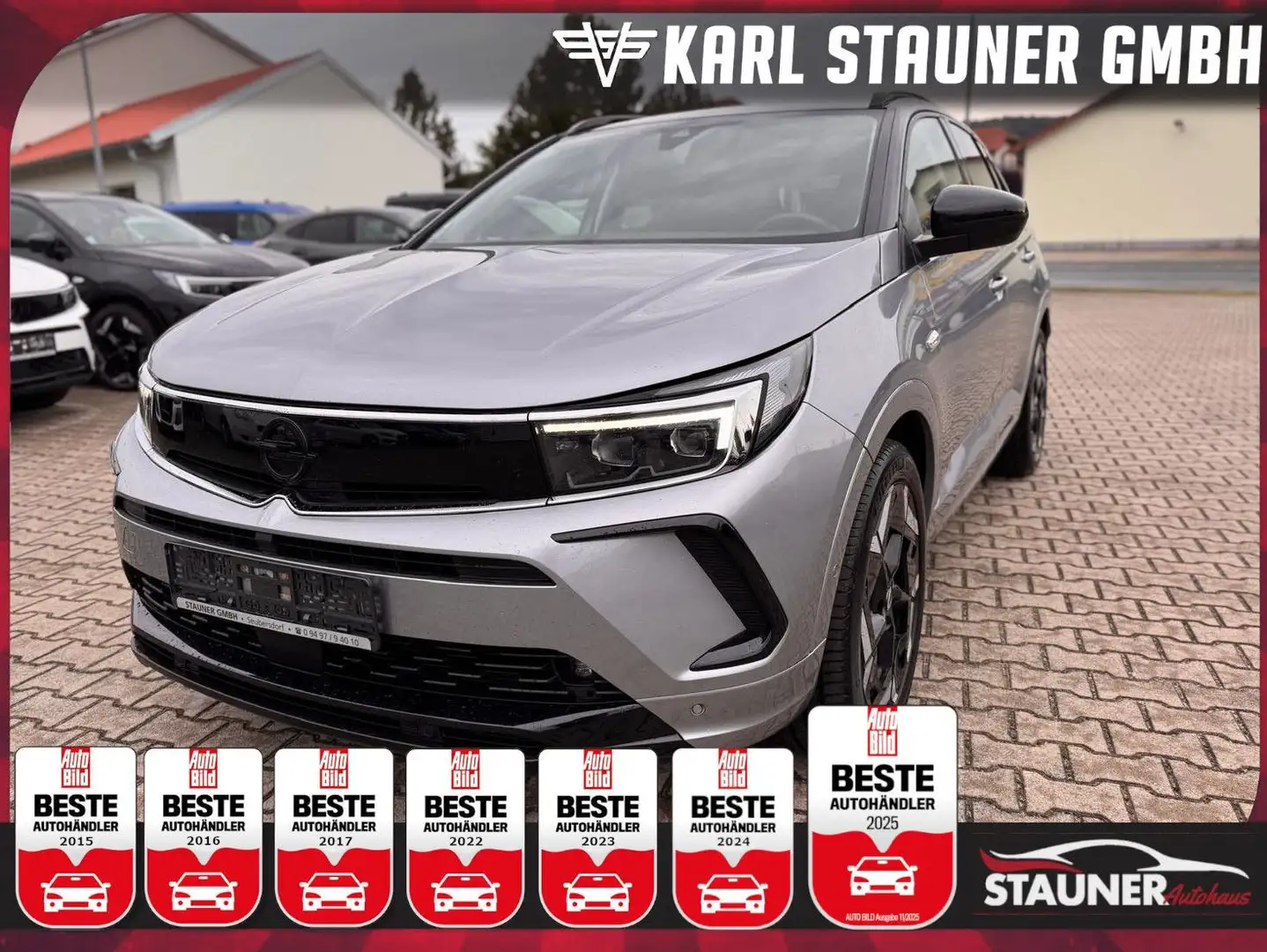 Opel Grandland X Grandland GSe 360°KAMERA SITZHZ ABSTANDSTEMP Silber - 1