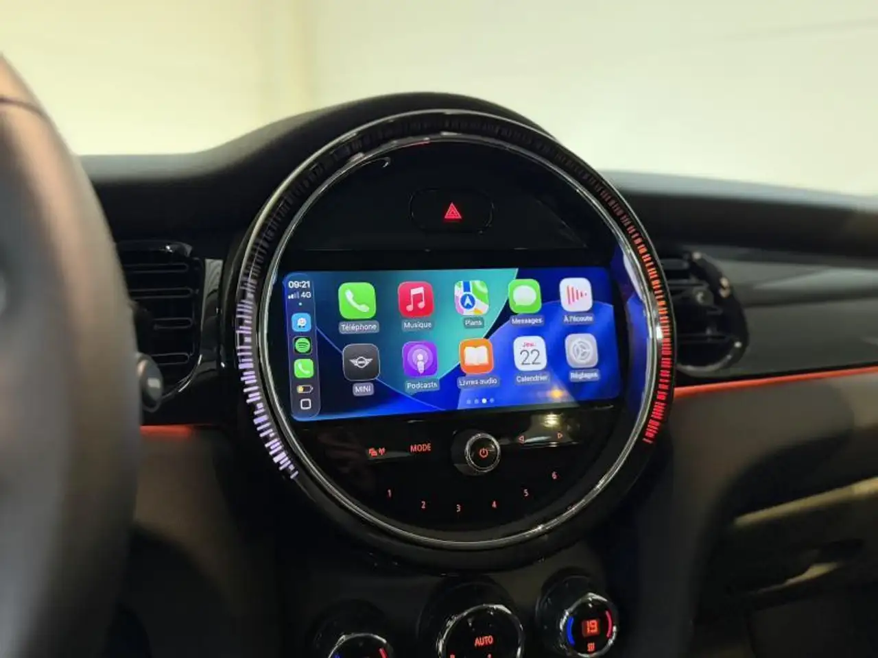 MINI Cooper 1.5i 136cv B.Auto *CARPLAY*CAPTEURS AR*NAVI*CLIM*, миниатюра 16