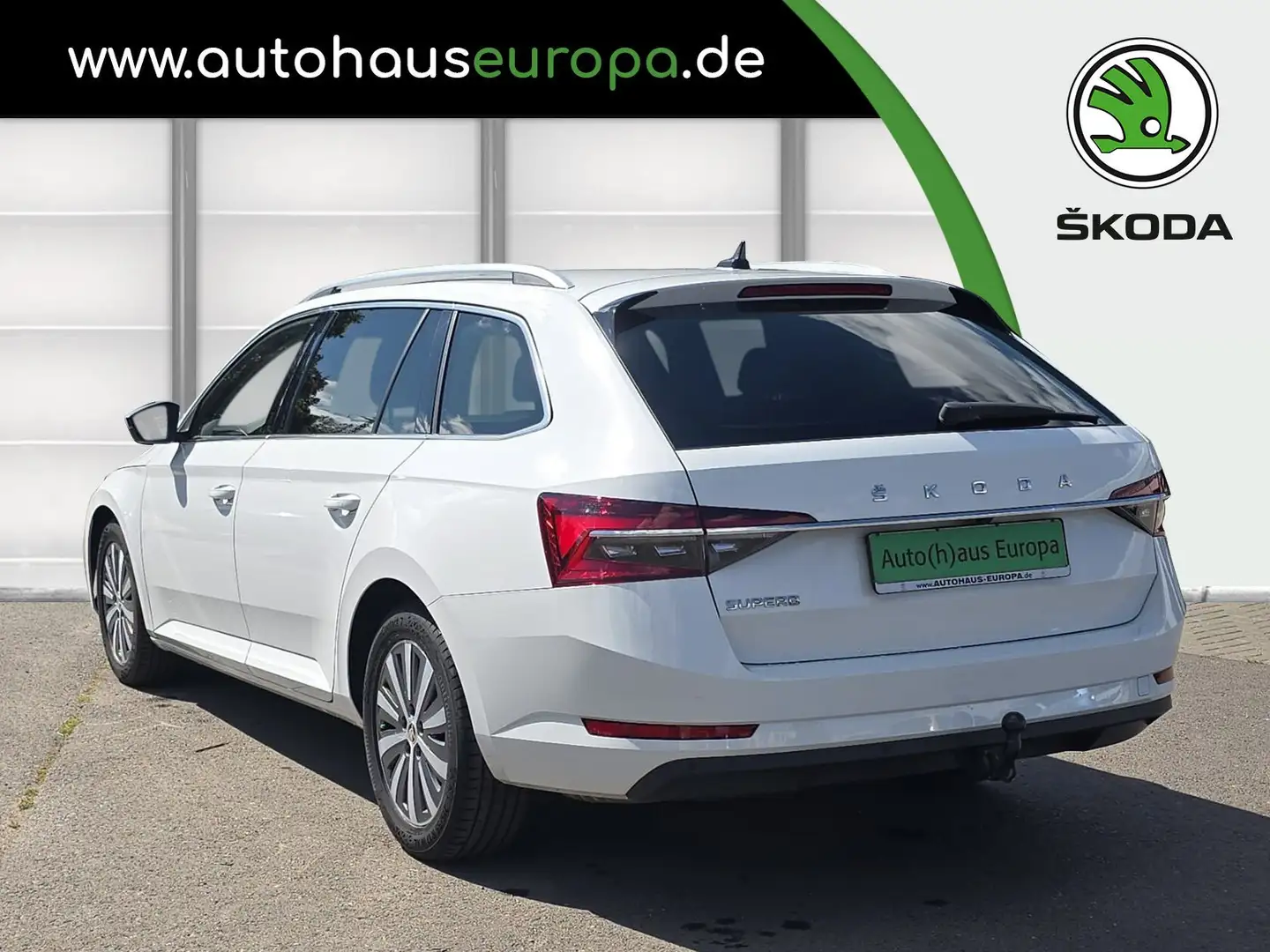 Skoda Superb Combi 2.0 TDI DSG Style AHK ACC Kam Navi Virt.Cock Blanc - 2