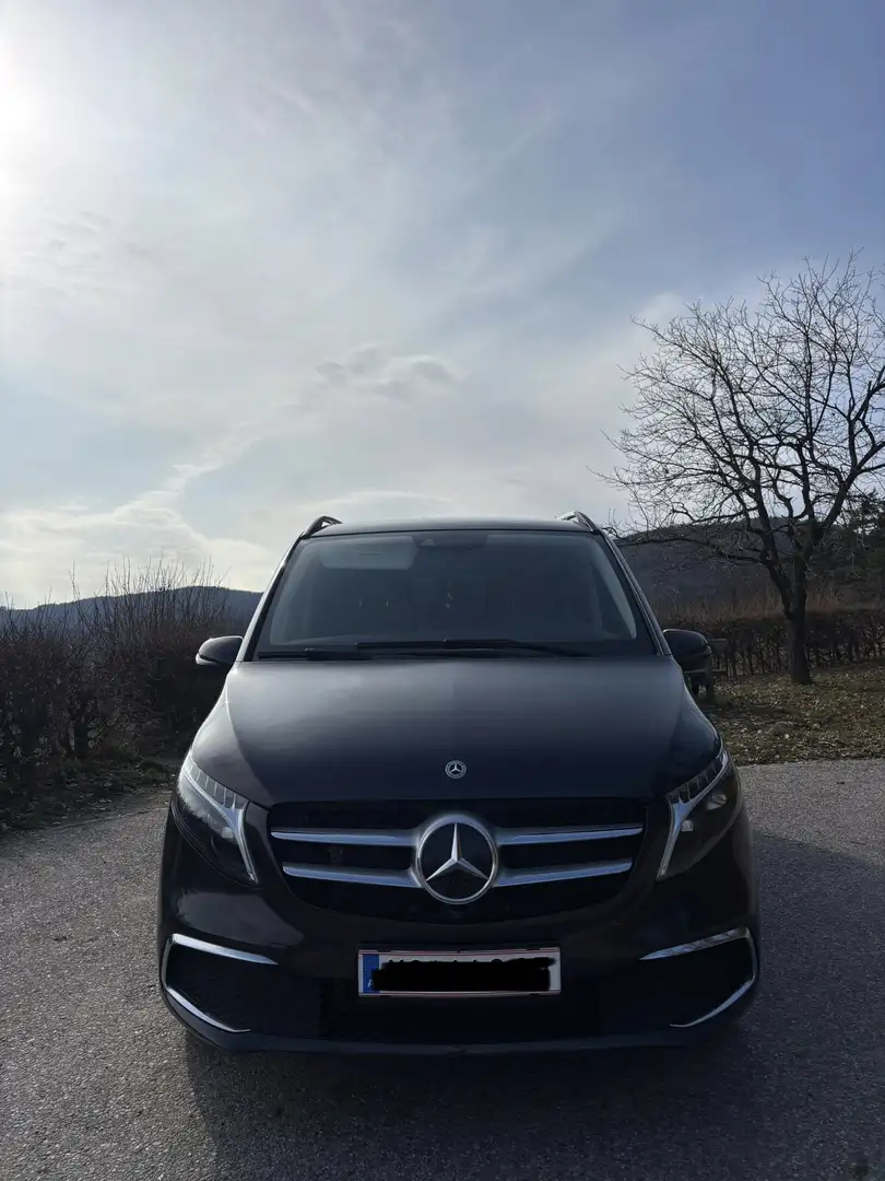 Mercedes-Benz V 300 d Kombi lang Exclusive Aut. Schwarz - 1