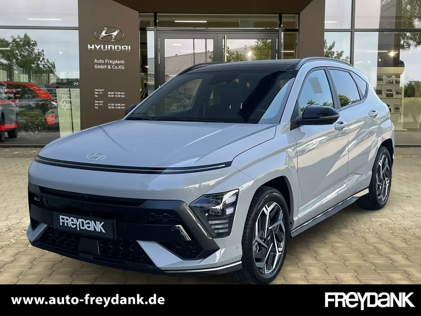 Hyundai KONA Hybrid 1.6 GDI DCT 2WD N LINE Ultimate-Paket, Glas Grau - 1