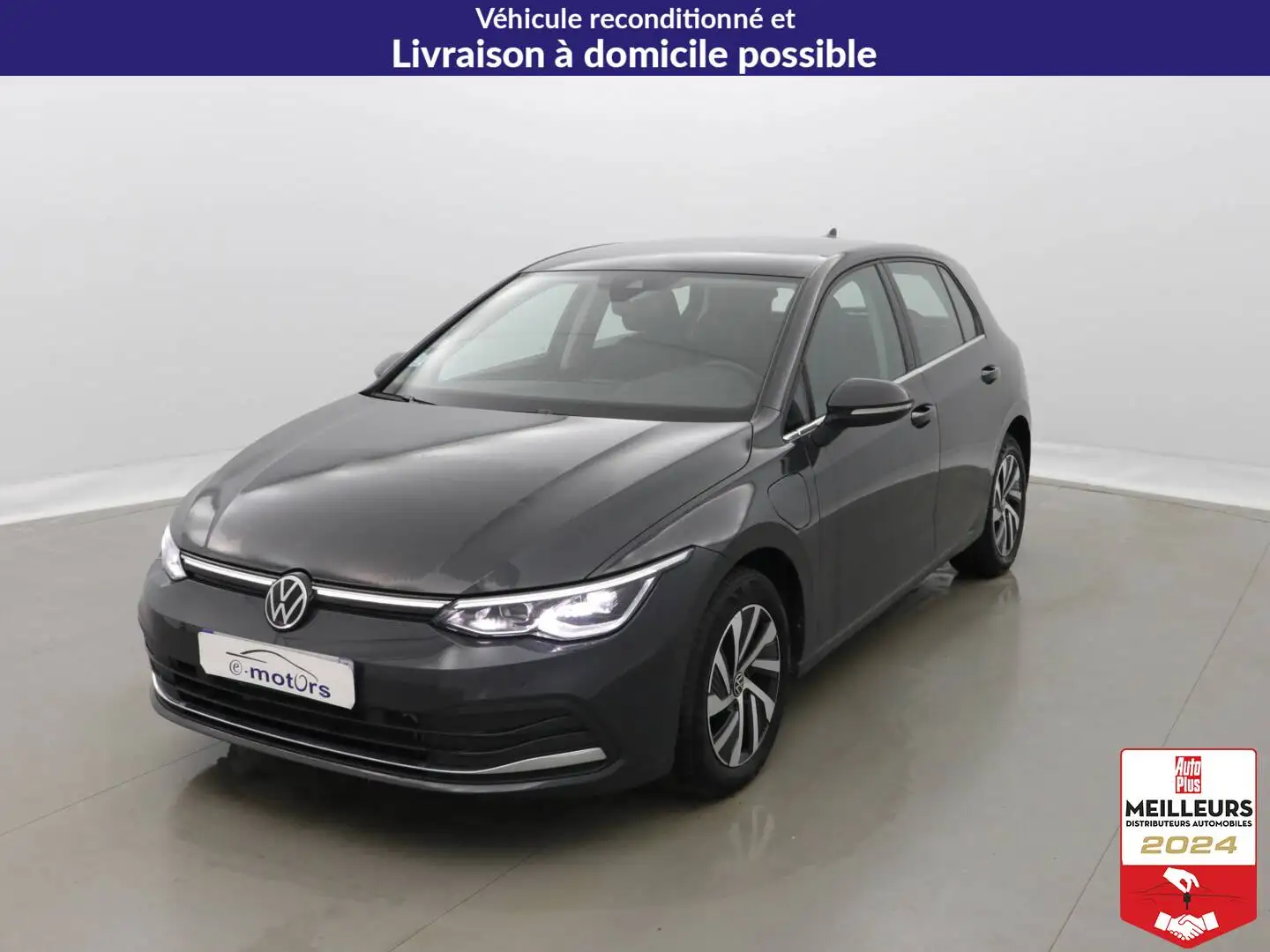 Volkswagen Golf 1.4 Hybrid Rechargeable OPF 204 DSG6 Style 1st Gris - 1